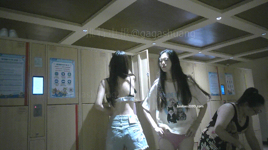 10.21 应求而发 水上乐园美女换衣洗澡新流出㊙️人间绝色姐妹花12V